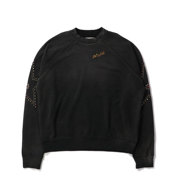 SATOSHI NAKAMOTO(サトシナカモト)｜Star Studded Crewneck(スタースタッデッドクルーネック)｜【公式通販 UNION TOKYO】｜ユニオントーキョー