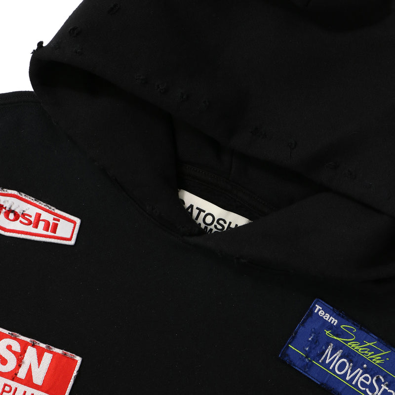 SATOSHI NAKAMOTO（サトシ ナカモト）/ TOPS（トップス）/ Movie Star Hoodie商品 / Black