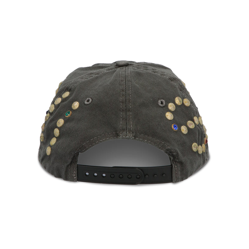 SATOSHI NAKAMOTO（サトシ ナカモト）/ ACCESSORIES（アクセサリー）/ Studded Wrap Around Hat商品 / Black