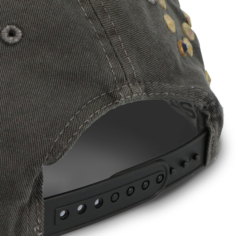 SATOSHI NAKAMOTO（サトシ ナカモト）/ ACCESSORIES（アクセサリー）/ Studded Wrap Around Hat商品 / Black