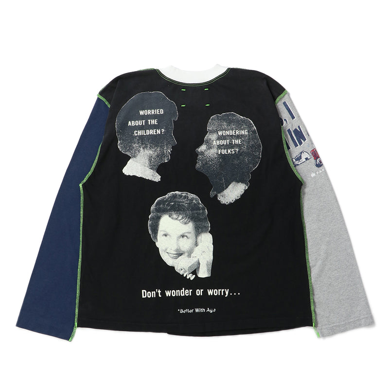 DAMMIT REVERSIBLE LONG SLEEVE｜*BETTER WITH AGE｜TOPS（トップス 
