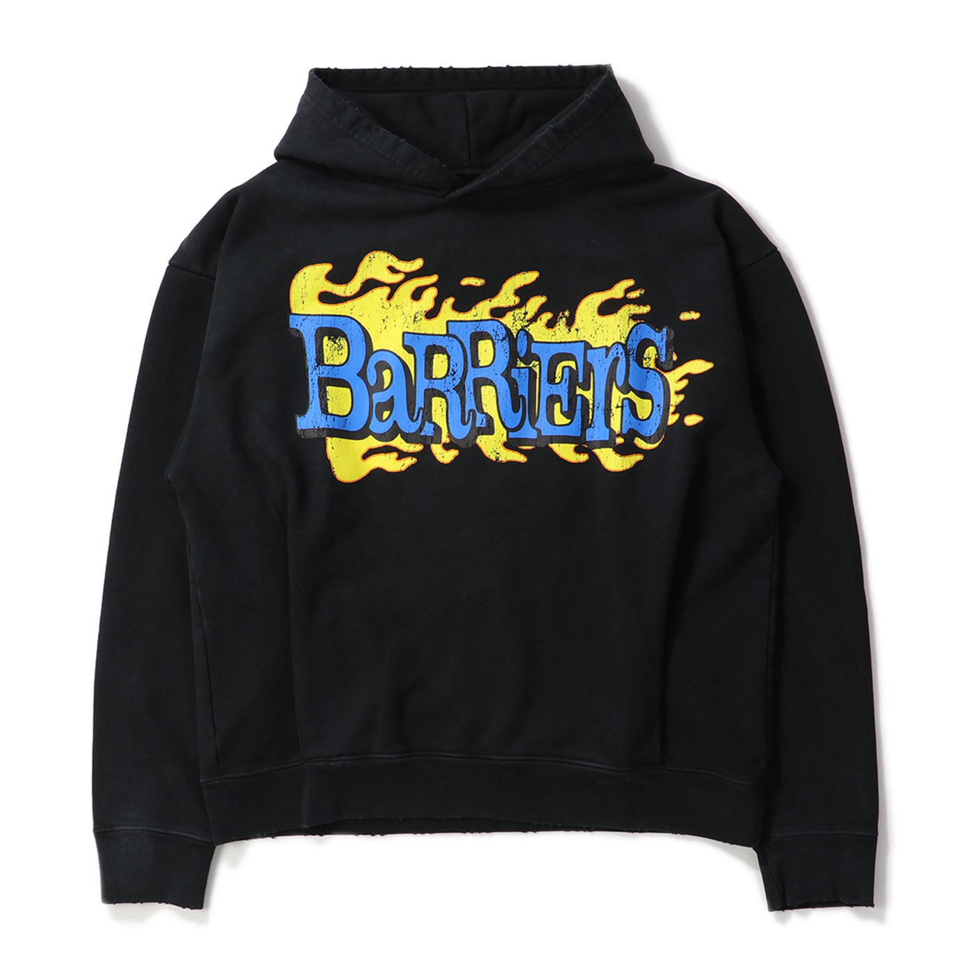 WORLD IN FLAMES HOODIE｜BARRIERS WORLDWIDE｜TOPS（トップス 