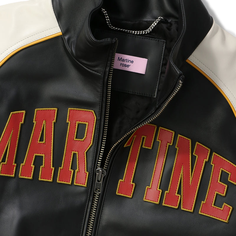 SUPERBOWL LEATHER JACKET｜MARTINE ROSE｜OUTER（アウター）｜【公式
