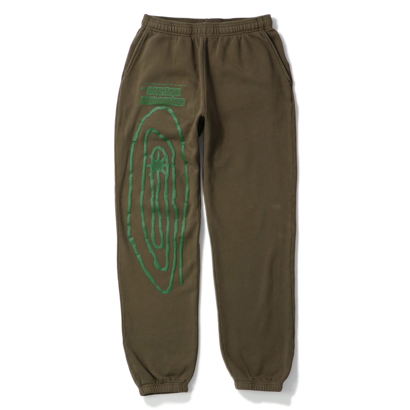 SHOOTING STAR DARK GREEN SWEATPANT｜ONLINE CERAMICS｜BOTTOMS