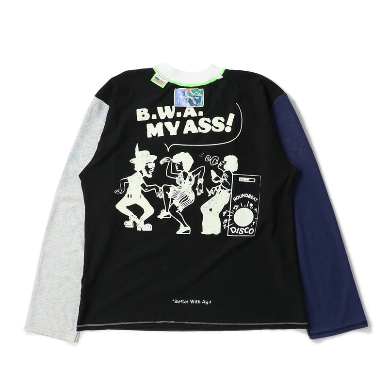 DAMMIT REVERSIBLE LONG SLEEVE｜*BETTER WITH AGE｜TOPS（トップス 