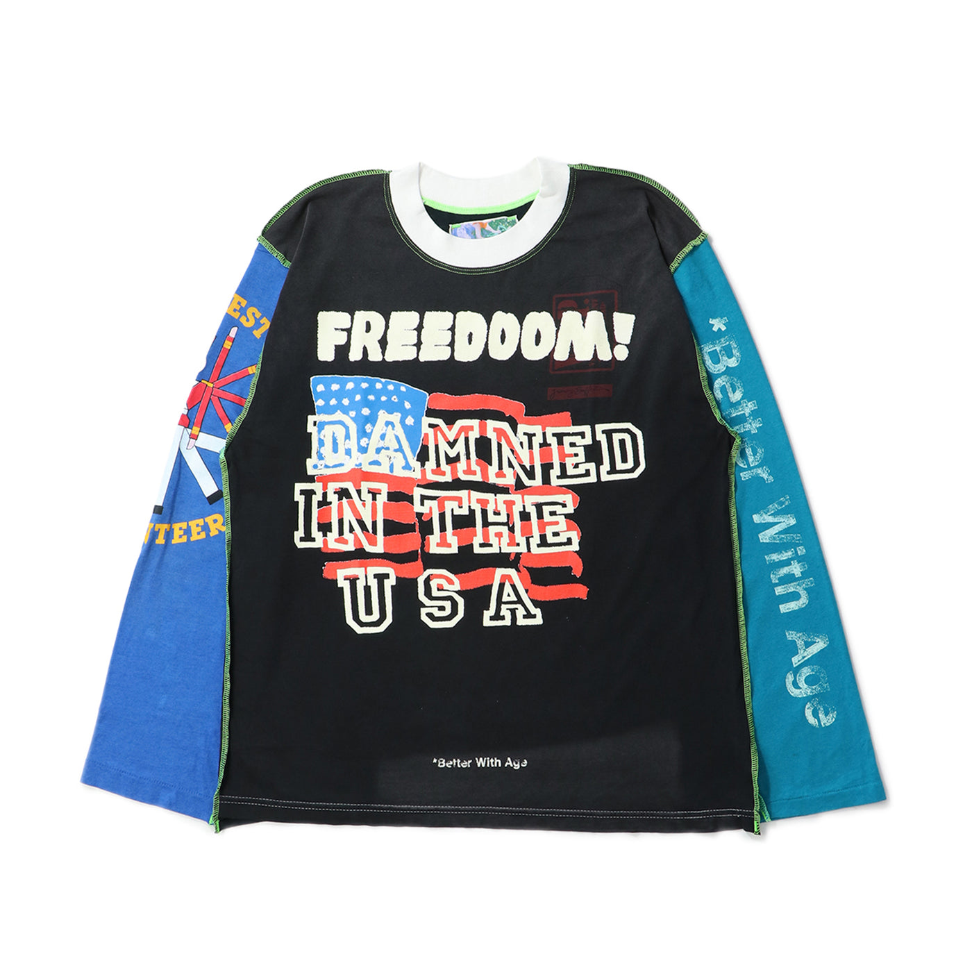 DAMMIT REVERSIBLE LONG SLEEVE｜*BETTER WITH AGE｜TOPS（トップス 