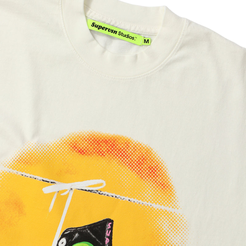 SUPERVSN STUDIOS（スーパーヴィジョンストゥディオス）/ TOPS（トップス）/ NEW MEMORIES TEE VINTAGE WASH商品 / BONE
