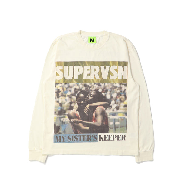 SUPERVSN STUDIOS(スーパーヴィジョンストゥディオス)｜SISTERS KEEPER L/S TEE(シスターズキーパーL/Sティー)｜【公式通販 UNION TOKYO】｜ユニオントーキョー