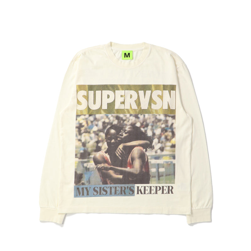 SUPERVSN STUDIOS(スーパーヴィジョンストゥディオス)｜SISTERS KEEPER L/S TEE(シスターズキーパーL/Sティー)｜【公式通販 UNION TOKYO】｜ユニオントーキョー