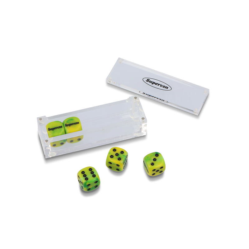 SUPERVSN STUDIOS（スーパーヴィジョンストゥディオス）/ ACCESSORIES（アクセサリー）/ SUPERVSN DICE SET商品 / GREEN
