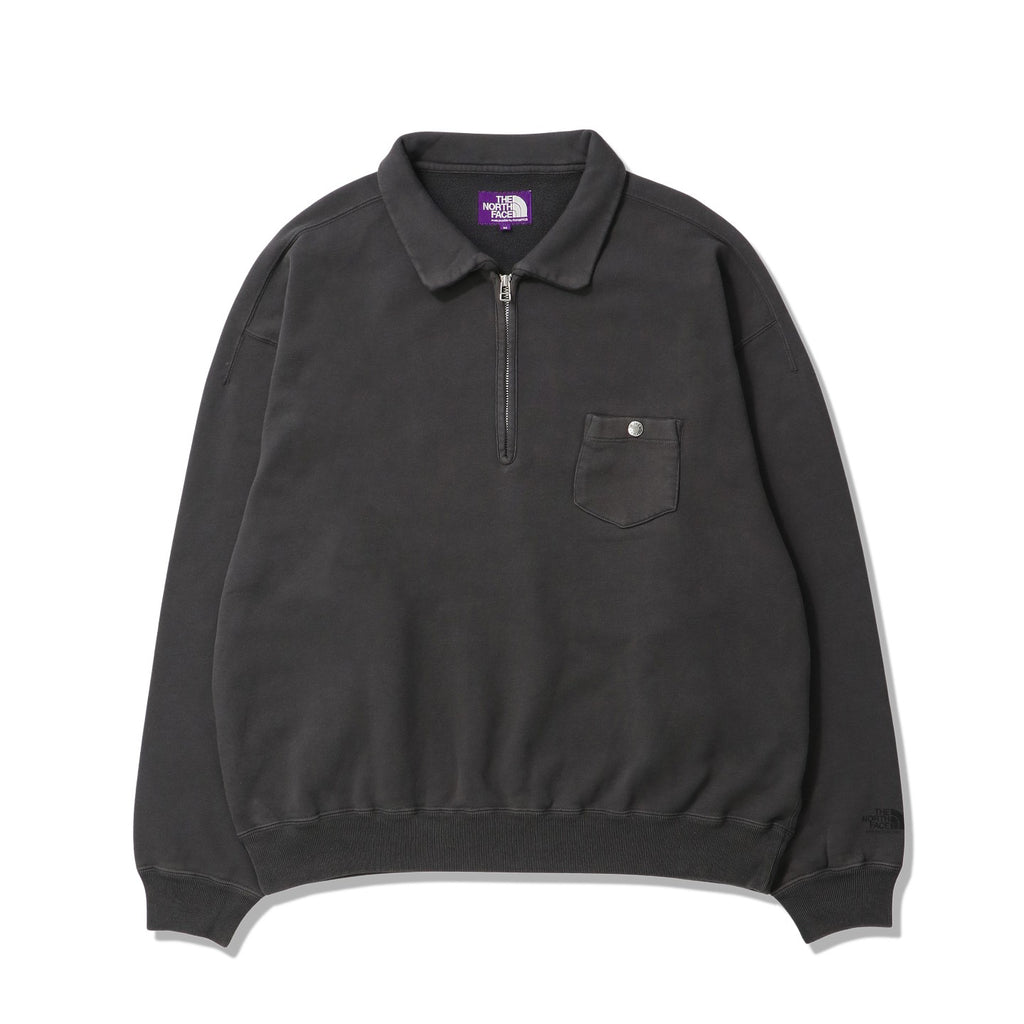 GARMENT DYED FIELD HALF ZIP SWEATSHIRTS｜THE NORTH FACE PURPLE