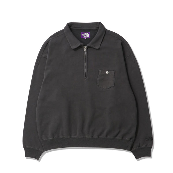 GARMENT DYED FIELD HALF ZIP SWEATSHIRTS｜THE NORTH FACE PURPLE