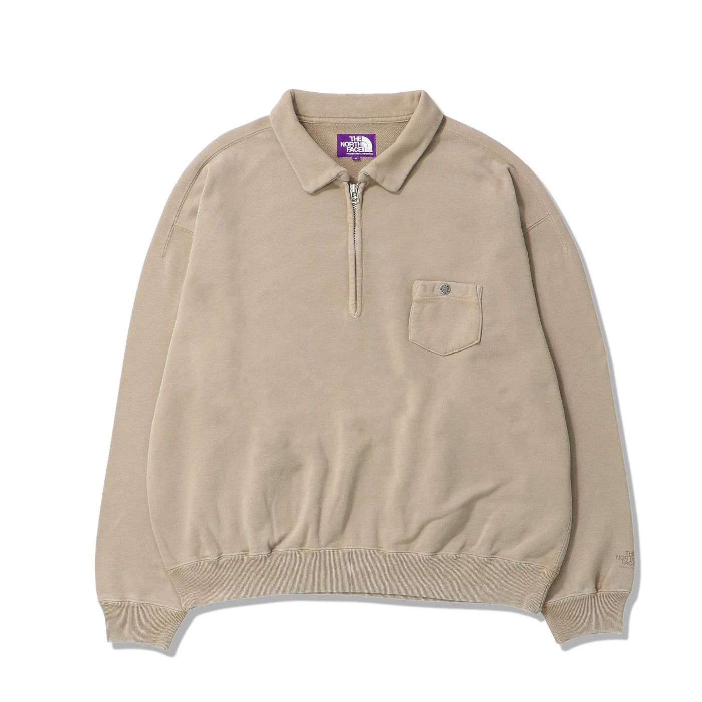GARMENT DYED FIELD HALF ZIP SWEATSHIRTS｜THE NORTH FACE PURPLE