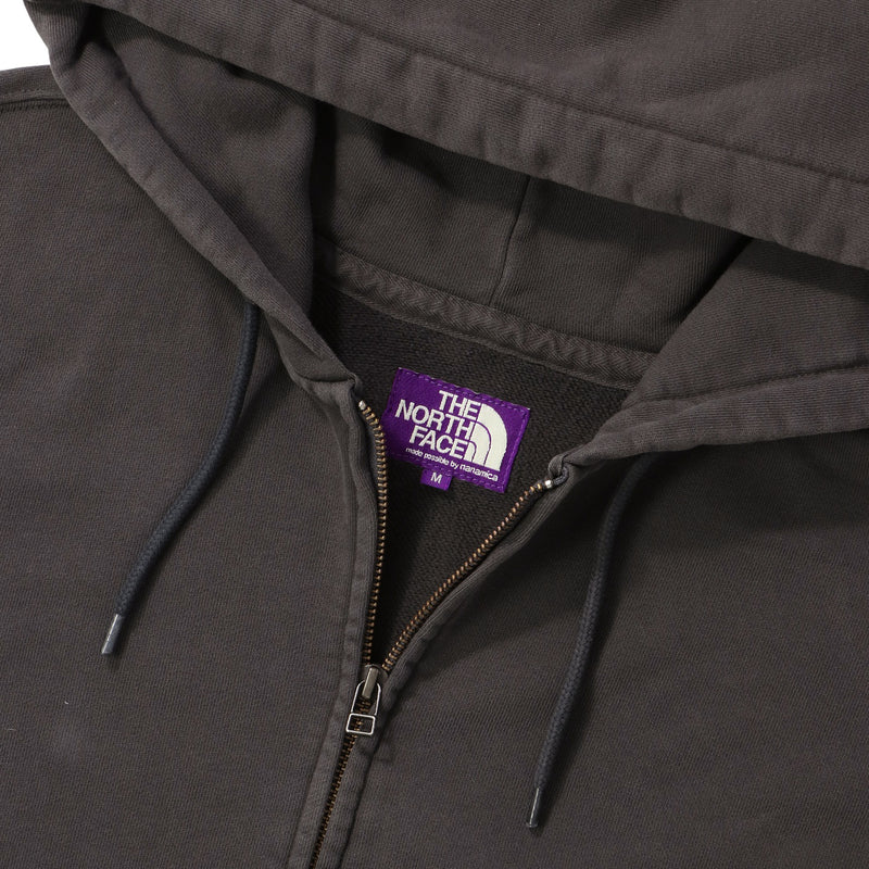 GARMENT DYED FIELD ZIP UP HOODIE｜THE NORTH FACE PURPLE LABEL
