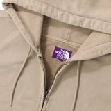 Garment Dyed Field Zip Up Hoodie