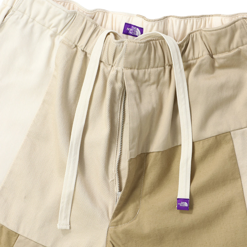 COTTON TWILL FIELD PATCHWORKED PANTS｜THE NORTH FACE PURPLE LABEL