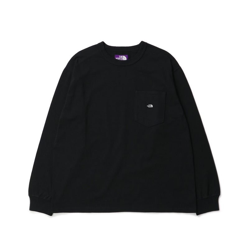 8OZ FIELD LONG SLEEVE POCKET TEE｜THE NORTH FACE PURPLE LABEL