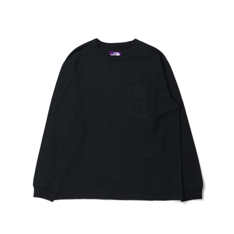 8OZ FIELD LONG SLEEVE POCKET TEE｜THE NORTH FACE PURPLE LABEL