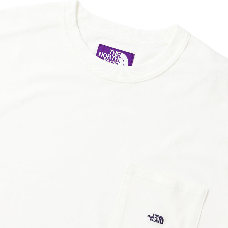 8OZ FIELD LONG SLEEVE POCKET TEE｜THE NORTH FACE PURPLE LABEL