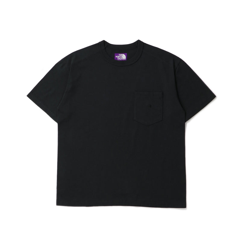 95cm 黒 Tシャツ 8OZ FIELD POCKET TEE｜THE NORTH FACE PURPLE LABEL｜TOPS（トップス