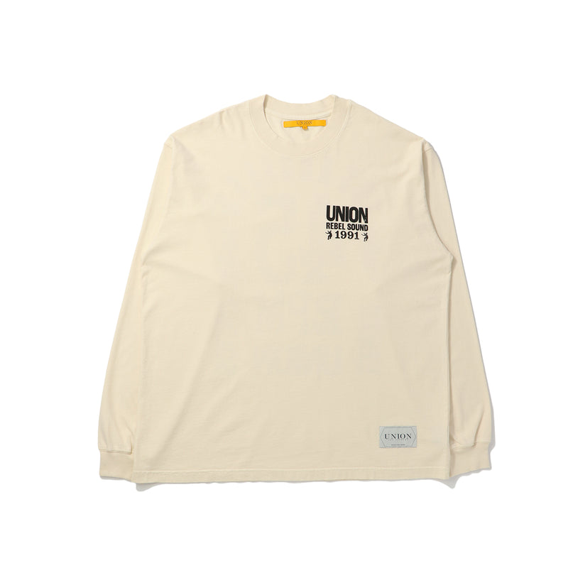 UNION ORIGINAL(ユニオンオリジナル)｜REBEL SOUND ELEVATED L/S TEE(レーベルサウンドエレベイテッドエルエスティー)｜【公式通販 UNIONT TOKYO】｜ユニオントーキョー