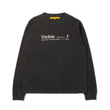 UNION ORIGINAL(ユニオンオリジナル)｜QUARTZ L/S TEE(クオーツLSティー)｜【公式通販 UNION TOKYO】｜ユニオントーキョー