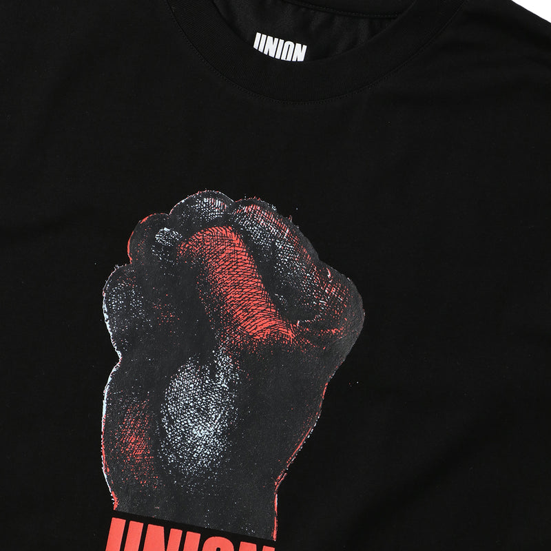 UNION ORIGINAL（ユニオンオリジナル）/ TOPS（トップス）/ HANDS UP TEE商品 / BLACK