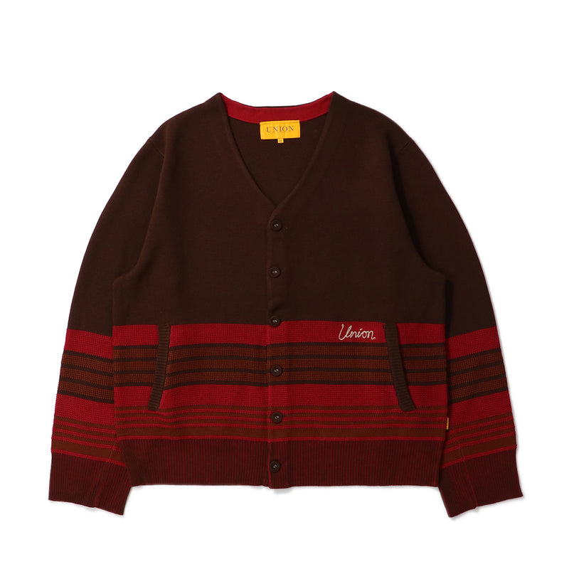 UNION ORIGINAL（ユニオンオリジナル）/ TOPS（トップス）/ KANE CARDIGAN商品 / DARK BROWN