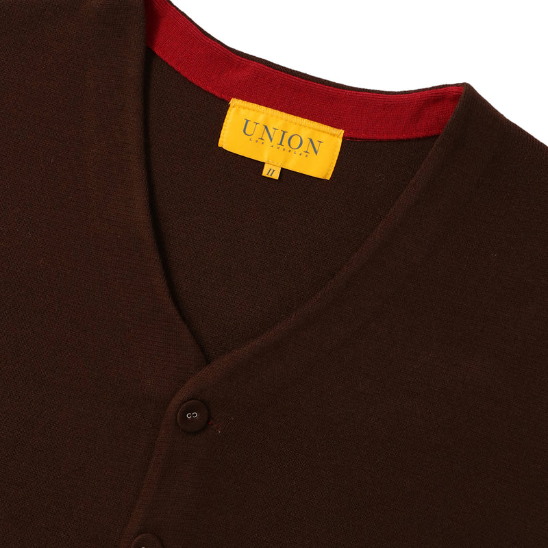 UNION ORIGINAL（ユニオンオリジナル）/ TOPS（トップス）/ KANE CARDIGAN商品 / DARK BROWN
