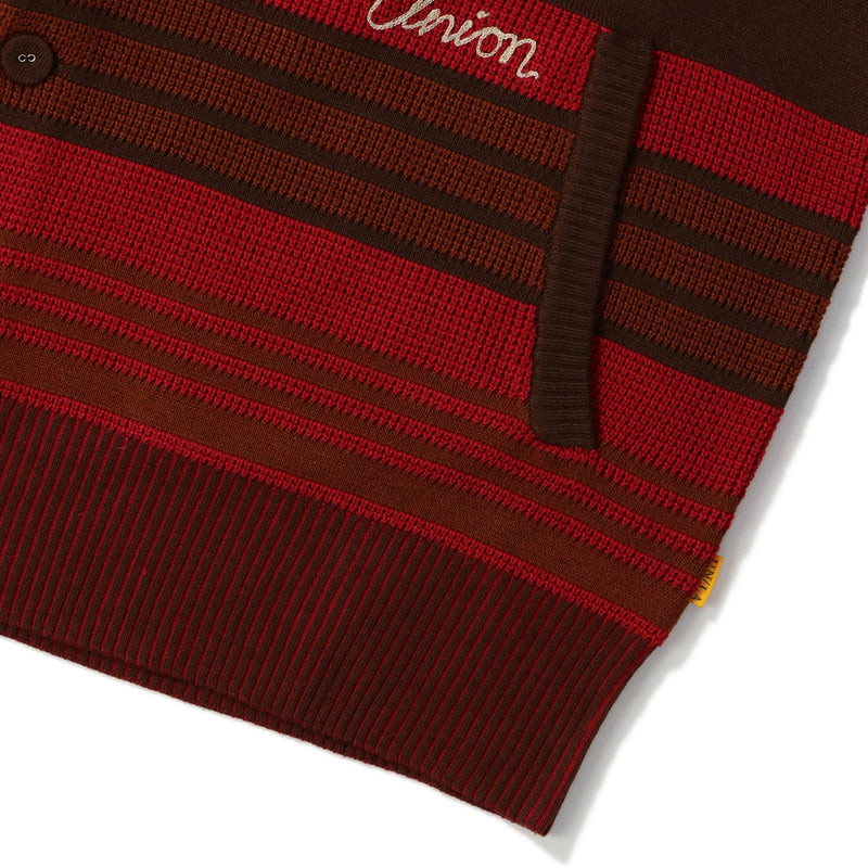 UNION ORIGINAL（ユニオンオリジナル）/ TOPS（トップス）/ KANE CARDIGAN商品 / DARK BROWN
