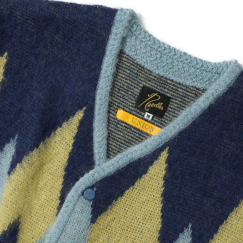 NEEDLES(ニードルズ)｜UNION x NEEDLES Mohair Cardigan - Diamond 