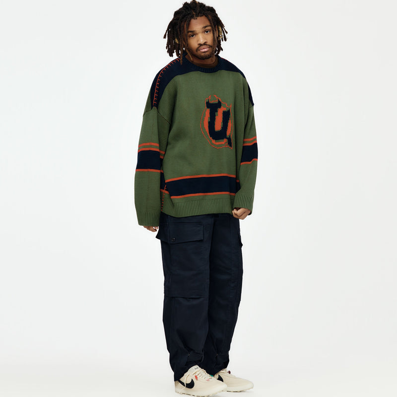 UNION ORIGINAL（ユニオンオリジナル）/ TOPS（トップス）/ PETTY SWEATER商品 / OLIVE