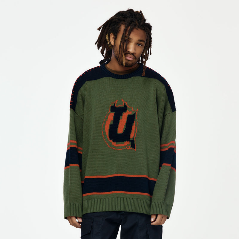 UNION ORIGINAL（ユニオンオリジナル）/ TOPS（トップス）/ PETTY SWEATER商品 / OLIVE