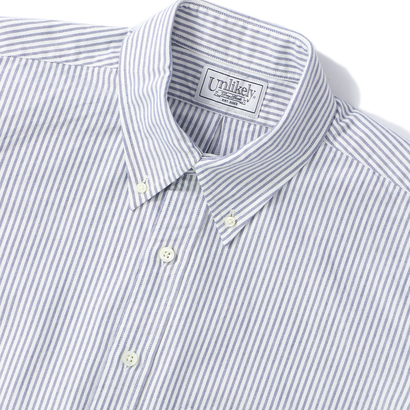 Unlikely（アンライクリー）/ TOPS（トップス）/ Unlikely Button Down Shirts Stripe商品 / Navy Stripe