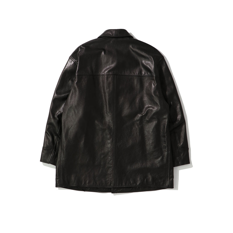 21SS wacko maria leathercoat スウェードレザーコート