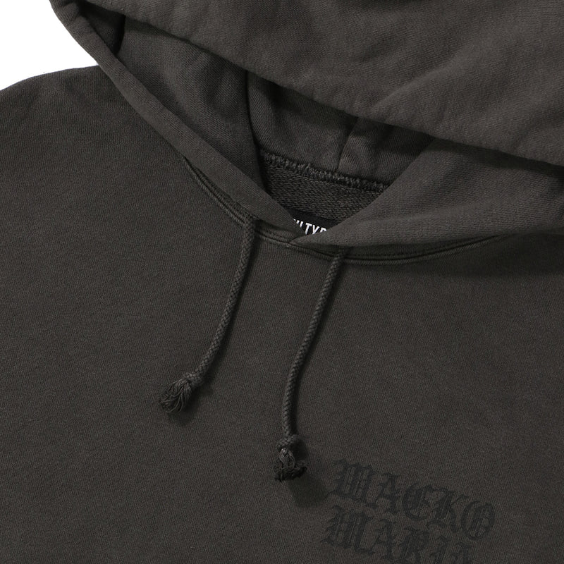 WACKO MARIA（ワコマリア）/ TOPS（トップス）/ DEATH ROW RECORDS / WASHED MIDDLE WEIGHT PULLOVER HOODED SWEAT SHIRT商品 / GRAY