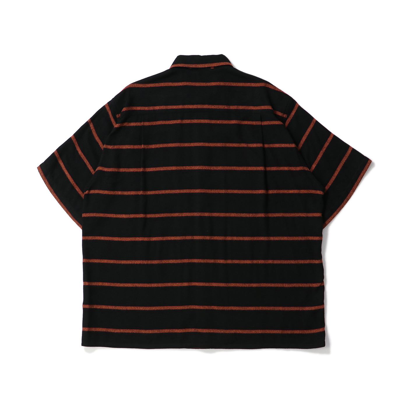 STRIPED OPEN COLLAR SHIRT S/S ( TYPE-1 )｜WACKO MARIA｜TOPS