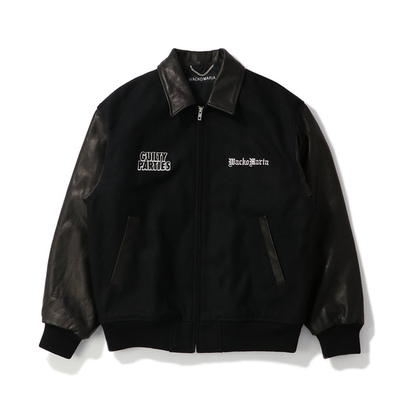 WACKO MARIA(ワコマリア)｜LEATHER VARSITY JACKET ( TYPE-2 )(レザーヴァーシティージャケット　タイプ2)｜【公式通販 UNION TOKYO】｜ユニオントーキョー