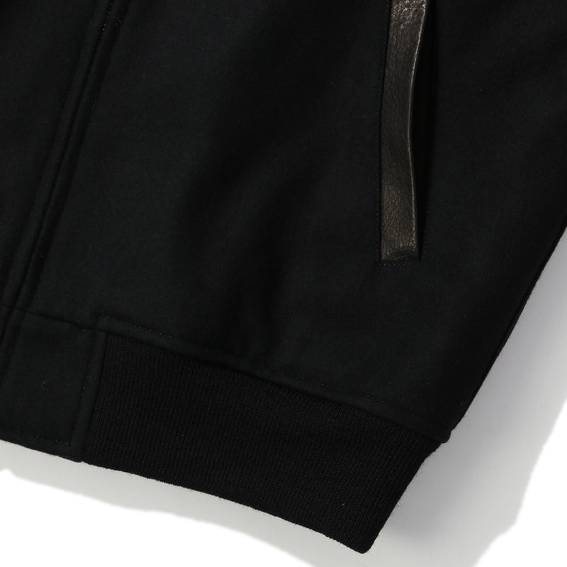 WACKO MARIA（ワコマリア）/ OUTER（アウター）/ LEATHER VARSITY JACKET ( TYPE-2 )商品 / BLACK