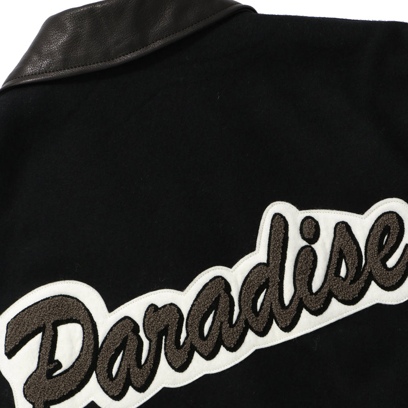 WACKO MARIA（ワコマリア）/ OUTER（アウター）/ LEATHER VARSITY JACKET ( TYPE-2 )商品 / BLACK