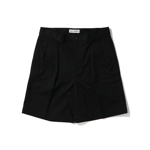 WACKO MARIA(ワコマリア)｜DOUBLE PLEATED CHINO SHORT TROUSERS(ダブルプリーテッドチノショートトラウザーズ)｜【公式通販 UNION TOKYO】｜ユニオントーキョー