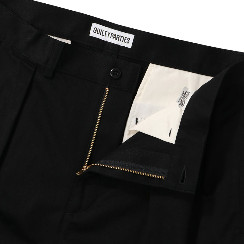 WACKO MARIA(ワコマリア)｜DOUBLE PLEATED CHINO SHORT TROUSERS(ダブルプリーテッドチノショートトラウザーズ)｜【公式通販 UNION TOKYO】｜ユニオントーキョー