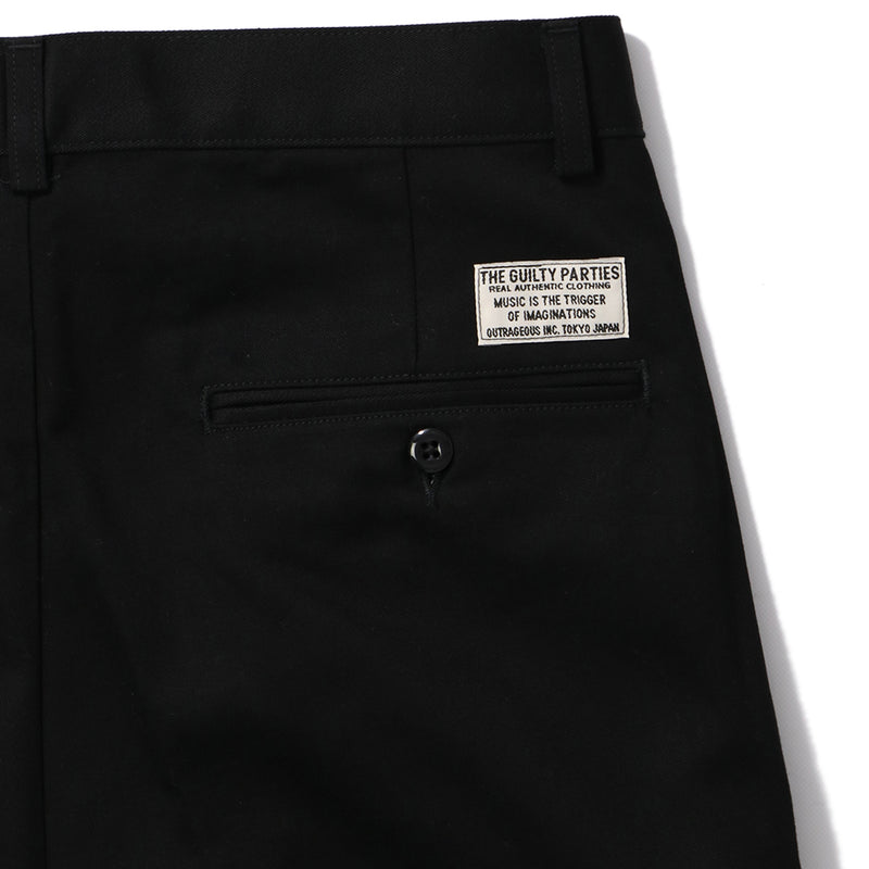 WACKO MARIA(ワコマリア)｜DOUBLE PLEATED CHINO SHORT TROUSERS(ダブルプリーテッドチノショートトラウザーズ)｜【公式通販 UNION TOKYO】｜ユニオントーキョー