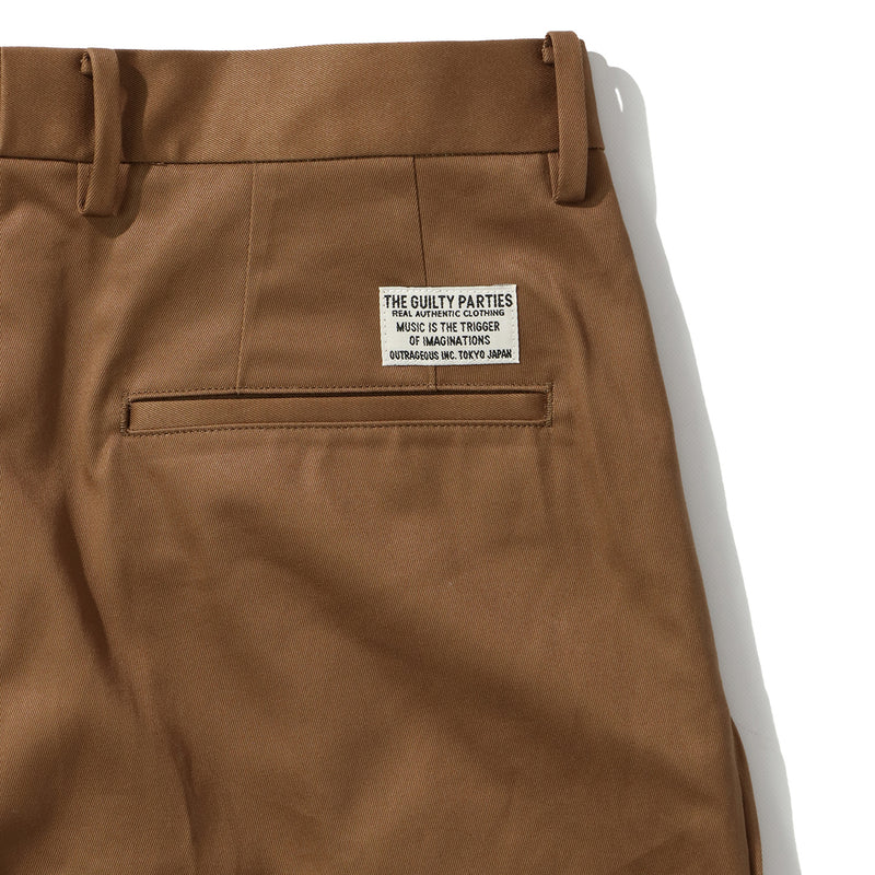 WACKO MARIA(ワコマリア)｜DOUBLE PLEATED CHINO TROUSERS(ダブル 