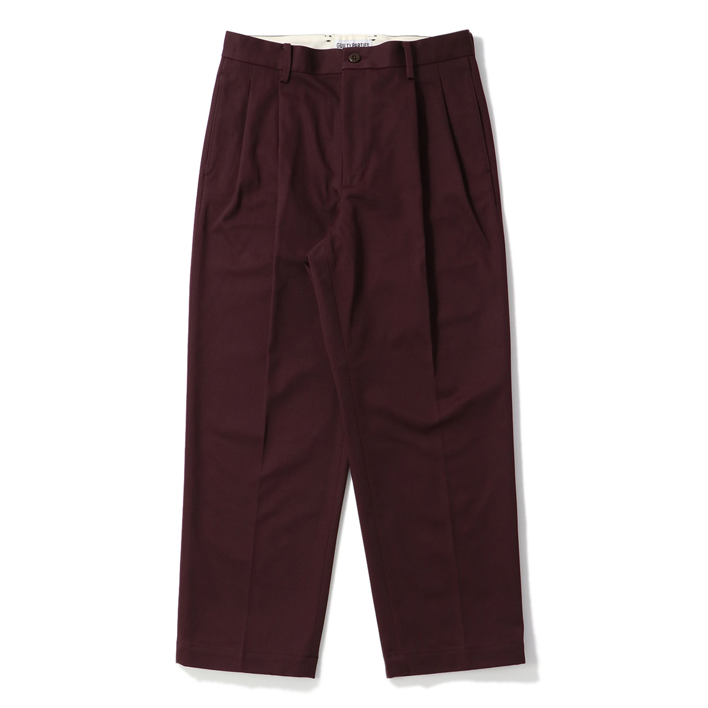 DOUBLE PLEATED CHINO TROUSERS ( TYPE-1 )｜WACKO MARIA