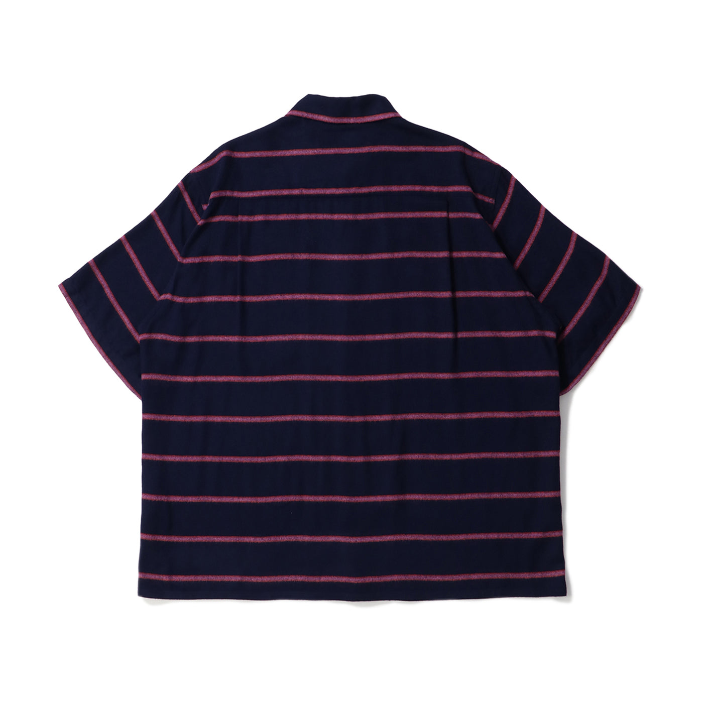KASURI STRIPED SHIRT WACKOMARIA ワコマリア STRIPED OPEN COLLAR SHIRT S/S ( TYPE-1 )｜WACKO MARIA｜TOPS
