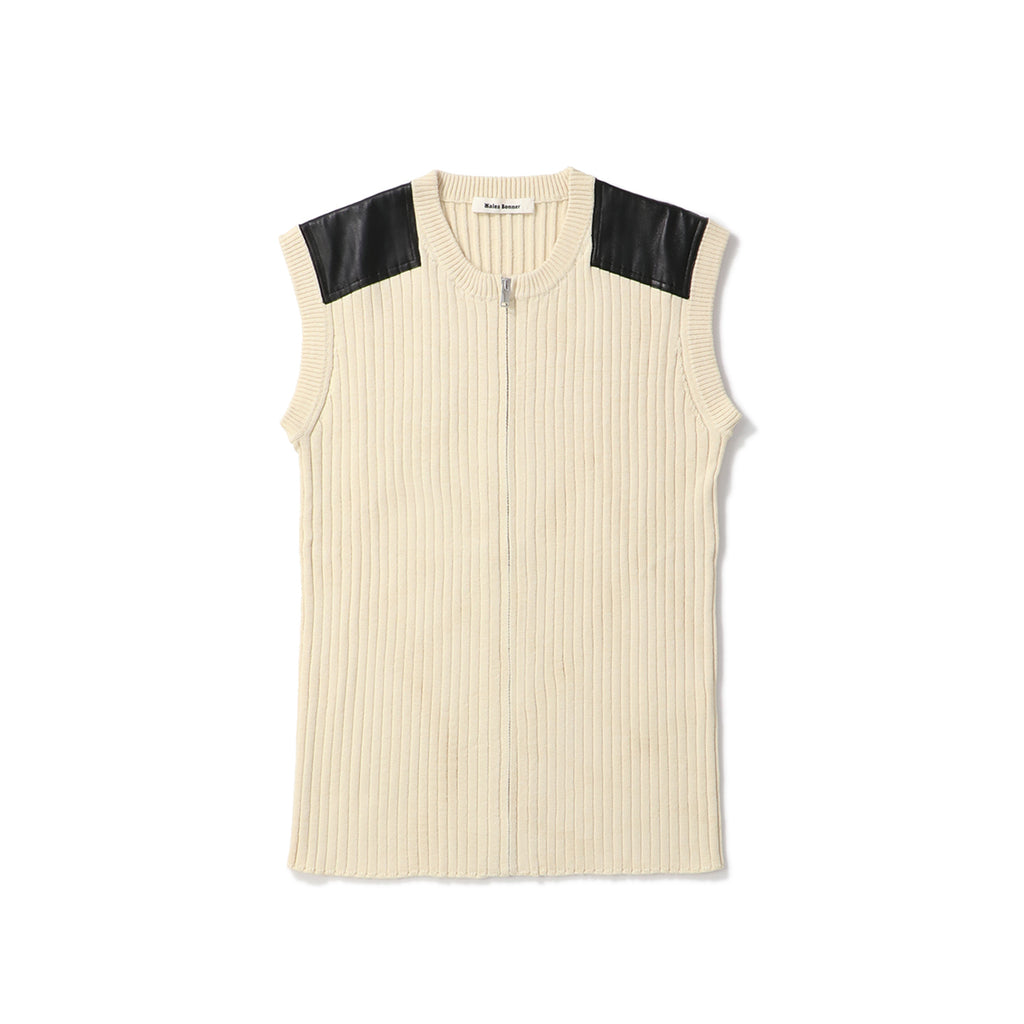 WALES BONNER ベスト Adidas x Wales Bonner ニットベスト | ブラウン | FARFETCH JP