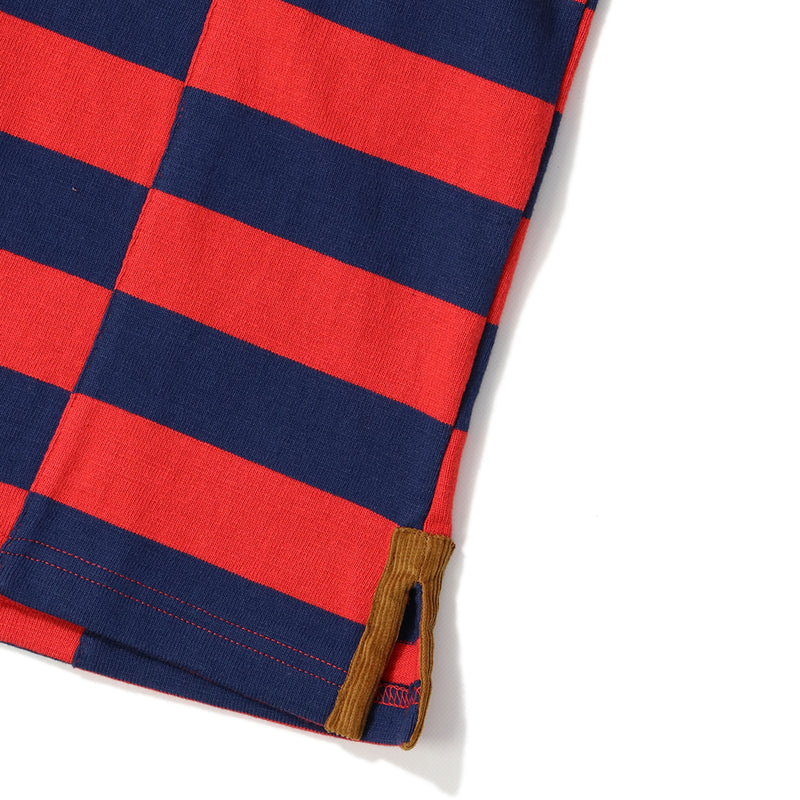 WALES BONNER（ウェールズボナー）/ TOPS（トップス）/ CITY POLO商品 / RED / NAVY