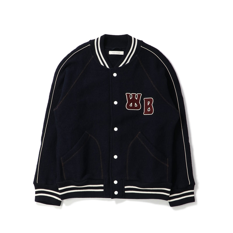 WALES BONNER（ウェールズボナー）/ OUTER（アウター）/ OCTOBER VARSITY商品 / NAVY