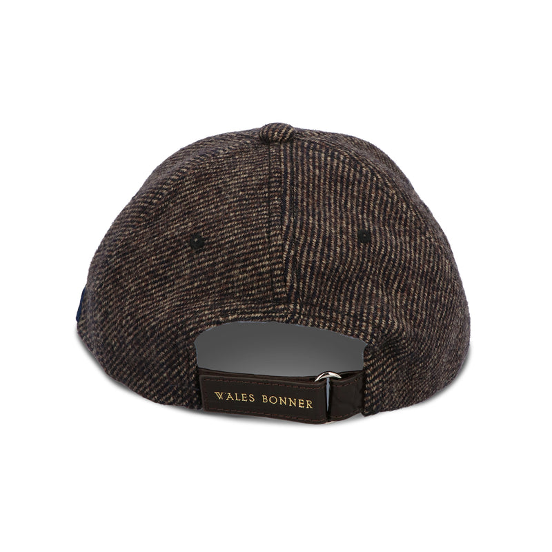 WALES BONNER（ウェールズボナー）/ ACCESSORIES（アクセサリー）/ GRACE WOOL CAP商品 / GREY MELANGE / BROWN